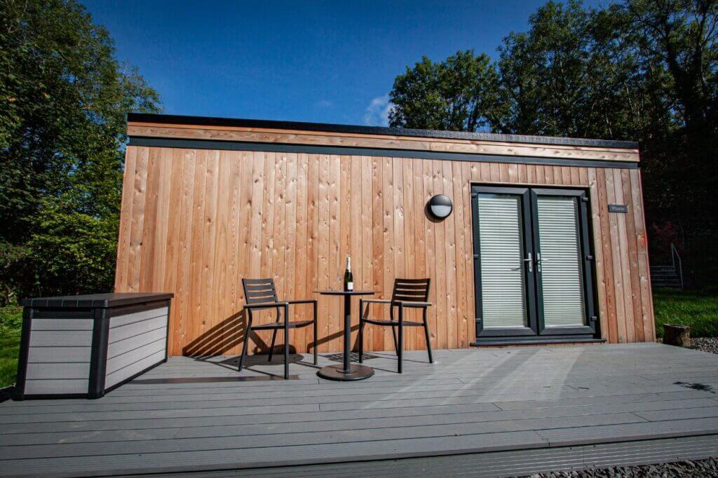 Winster Luxury Pod Decking and Furniture